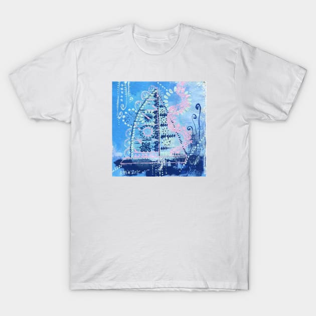 Tiny Sailboat T-Shirt by Novaart